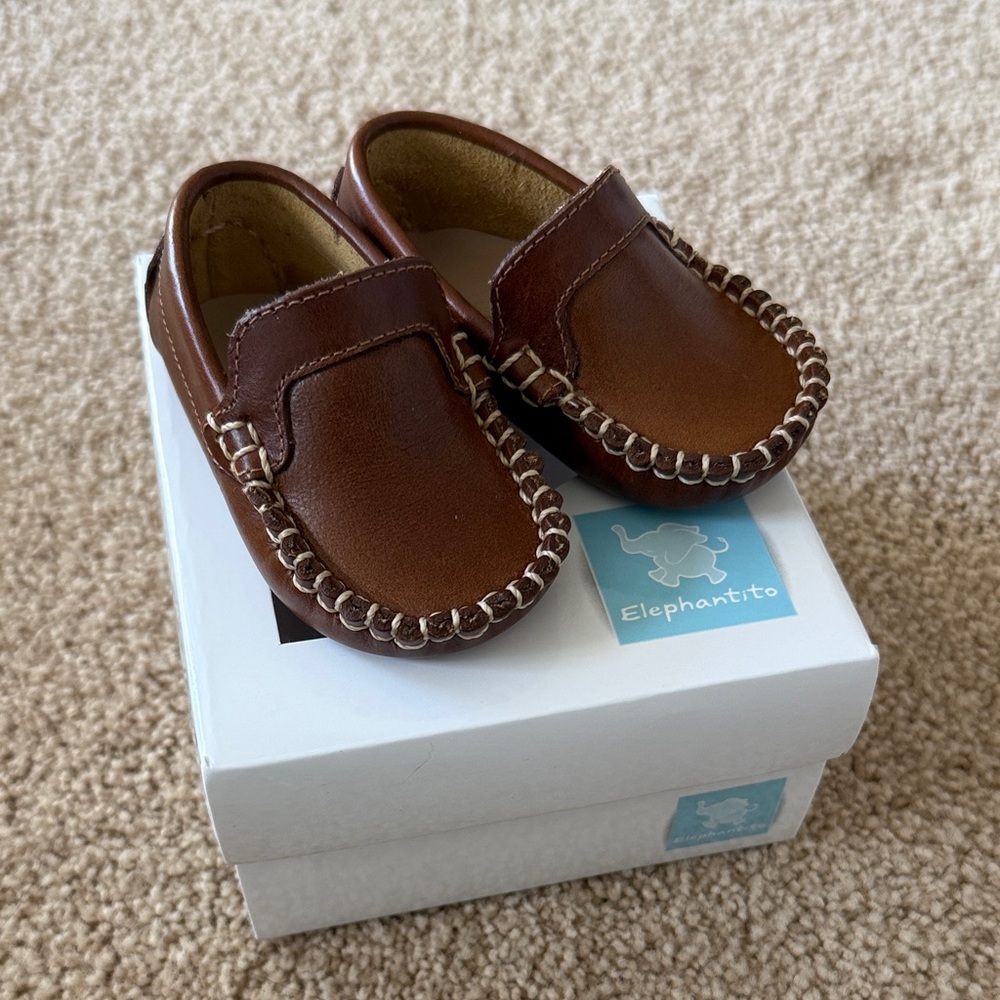Elephantito NWT baby moccasins